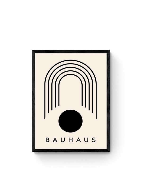 Quadro Decorativo Bauhaus