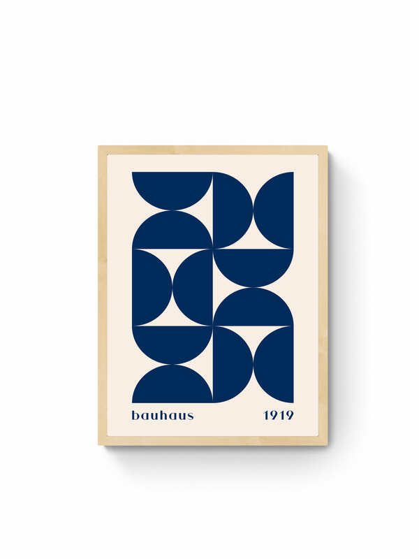 Bauhaus Exhibition Blue