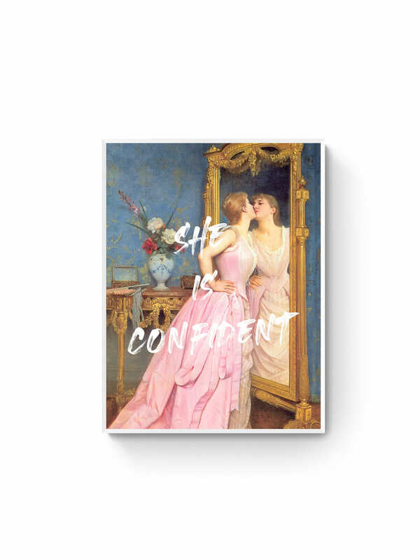 She is Confident